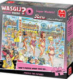Super Models! - Destiny No.9 | Wasgij? Retro | Jumbo | 1000 Pieces | Jigsaw Puzzle - Puzzles +