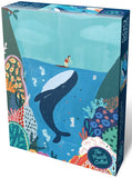 Surfer And Whale - Suki McMaster | The Puzzle Collab | 500 Pieces | Jigsaw Puzzle - Puzzles +