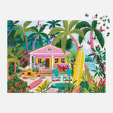 Surfside Bungalow | Galison | 1000 Pieces | Jigsaw Puzzle - Puzzles +