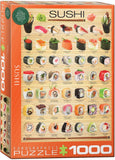 Sushi | Eurographics | 1000 Pieces | Jigsaw Puzzle - Puzzles +
