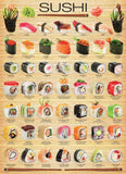Sushi | Eurographics | 1000 Pieces | Jigsaw Puzzle - Puzzles +