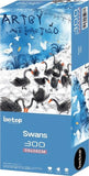 Swans | Blackcard | Botop Blackcard | 300 Pieces | Jigsaw Puzzle - Puzzles +
