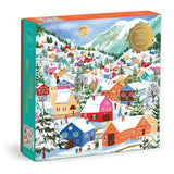 Swiss Alpine Village | Galison | 500 Pieces | Jigsaw Puzzle - Puzzles +