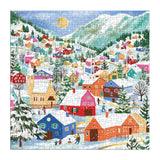 Swiss Alpine Village | Galison | 500 Pieces | Jigsaw Puzzle - Puzzles +