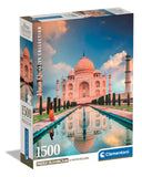 Taj Mahal | Clementoni | 1500 Pieces | Jigsaw Puzzle - Puzzles +