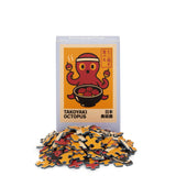 Takoyaki Octopus | Happily | 99 Pieces | Mini Jigsaw Puzzle - Puzzles +