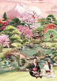 Tea Garden - Sarah Reyes | Magnolia | 1000 Pieces | Jigsaw Puzzle - Puzzles +