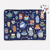 Tea Time - Christine De Carvalho | Galison | 1000 Pieces | Jigsaw Puzzle - Puzzles +