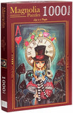 Tea Time With Alice - Romi Lerda | Magnolia | 1000 Pieces | Jigsaw Puzzle - Puzzles +