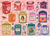 Tea Tin Treasures | Cobble Hill | 1000 Pieces | Jigsaw Puzzle - Puzzles +