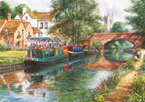 Terry's Waterways - Terry Harrison | Gibsons | 4 X 500 Pieces | Jigsaw Puzzle - Puzzles +