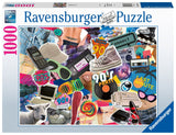 The 90's | Ravensburger | 1000 Pieces | Jigsaw Puzzle - Puzzles +