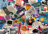 The 90's | Ravensburger | 1000 Pieces | Jigsaw Puzzle - Puzzles +