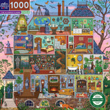 The Alchemist's Home - Vasilisa Romanenko | Eeboo | 1000 Pieces | Jigsaw Puzzle - Puzzles +
