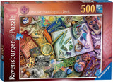 The Archaeologists Desk - Aimee Stewart | Ravensburger | 500 Pieces | Jigsaw Puzzle - Puzzles +