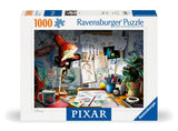 The Artist’s Desk | Disney Pixar | Ravensburger | 1000 Pieces | Jigsaw Puzzle - Puzzles +