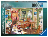 The Artist's Shed - My Haven No.11 | Ravensburger | 1000 Pieces | Jigsaw Puzzle - Puzzles +