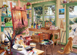The Artist's Shed - My Haven No.11 | Ravensburger | 1000 Pieces | Jigsaw Puzzle - Puzzles +