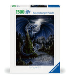 The Black and Blue Dragon | Ravensburger | 1500 Pieces | Jigsaw Puzzle - Puzzles +