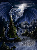 The Black and Blue Dragon | Ravensburger | 1500 Pieces | Jigsaw Puzzle - Puzzles +