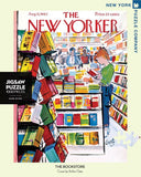 The Bookstore - Arthur Getz | New York Puzzle Company | 1000 Pieces | Jigsaw Puzzle - Puzzles +