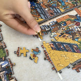 The Bookstore | Botop Blackcard | 1000 Pieces | Jigsaw Puzzle - Puzzles +