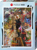 The Bookworm - Rebrush! | Günter Konrad | Heye | 1000 Pieces | Jigsaw Puzzle - Puzzles +