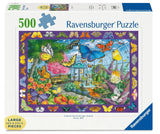 The Butterfly Place | Ravensburger | 500 Extra Large Pieces | Jigsaw Puzzle - Puzzles +