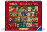 The Christmas Library - Aimee Stewart | Ravensburger | 1000 Pieces | Jigsaw Puzzle - Puzzles +