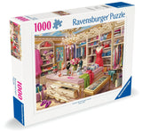 The Coveted Closet | Ravensburger | 1000 Pieces | Jigsaw Puzzle - Puzzles +