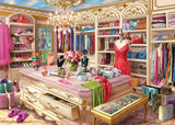 The Coveted Closet | Ravensburger | 1000 Pieces | Jigsaw Puzzle - Puzzles +