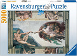 The Creation of Adam - Michelangelo | Ravensburger | 5000 Pieces | Jigsaw Puzzle - Puzzles +
