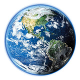 The Earth | Botop Blackcard | 1000 Pieces | Circular Jigsaw Puzzle - Puzzles +