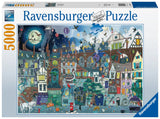 The Fantastic Street - Zoe Sadler | Ravensburger | 5000 Pieces | Jigsaw Puzzle - Puzzles +