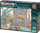 The Final Hurdle! - Mystery No.8 | Wasgij? Retro | Jumbo | 1000 Pieces | Jigsaw Puzzle - Puzzles +