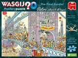 The Final Hurdle! - Mystery No.8 | Wasgij? Retro | Jumbo | 1000 Pieces | Jigsaw Puzzle - Puzzles +