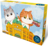 The Flinders Street Station And Cats - Miss Wenly | The Puzzle Collab | 500 Pieces | Jigsaw Puzzle - Puzzles +