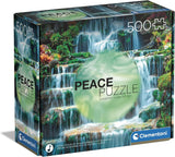 The Flow - Peace | Clementoni | 500 Pieces | Jigsaw Puzzle - Puzzles +
