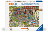 The Hotel - Holiday Resort 2 | Ray's Comic Series | Ravensburger | 1000 Pieces | Jigsaw Puzzle - Puzzles +
