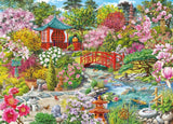 The Japanese Garden - Janice Daughters | Gibsons | 1000 Pieces | Jigsaw Puzzle - Puzzles +
