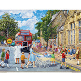 The Lollipop Lady - Trevor Mitchell | Gibsons | 1000 Pieces | Jigsaw Puzzle - Puzzles +