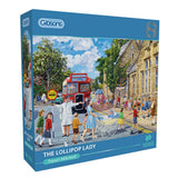 The Lollipop Lady - Trevor Mitchell | Gibsons | 1000 Pieces | Jigsaw Puzzle - Puzzles +