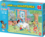 The Magician | Junior No.14 | Jan van Haasteren | Jumbo | 240 Pieces | Jigsaw Puzzle - Puzzles +