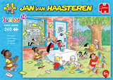 The Magician | Junior No.14 | Jan van Haasteren | Jumbo | 240 Pieces | Jigsaw Puzzle - Puzzles +