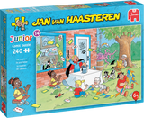 The Magician | Junior No.14 | Jan van Haasteren | Jumbo | 240 Pieces | Jigsaw Puzzle - Puzzles +