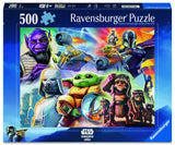 The Mandalorian And Grogu | Star Wars | Ravensburger | 500 Pieces | Jigsaw Puzzle - Puzzles +