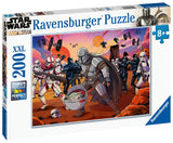 The Mandalorian: Face-Off | Ravensburger | 200 XXL Pieces | Jigsaw Puzzle - Puzzles +