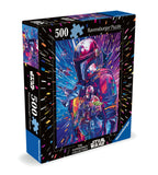 The Mandalorian - The Hyperspace Collection | Star Wars | Ravensburger | 500 Extra Large Pieces | Jigsaw Puzzle - Puzzles +