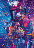 The Mandalorian - The Hyperspace Collection | Star Wars | Ravensburger | 500 Extra Large Pieces | Jigsaw Puzzle - Puzzles +