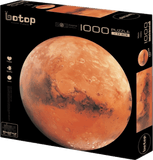 The Mars | Botop Blackcard | 1000 Pieces | Circular Jigsaw Puzzle - Puzzles +